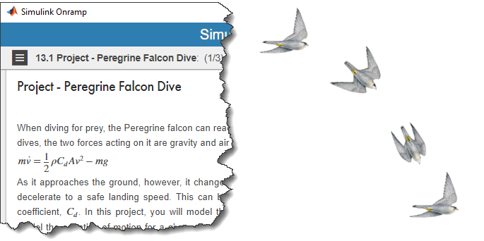 MATLAB Onramp Falcon problem