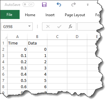 Excel sheet