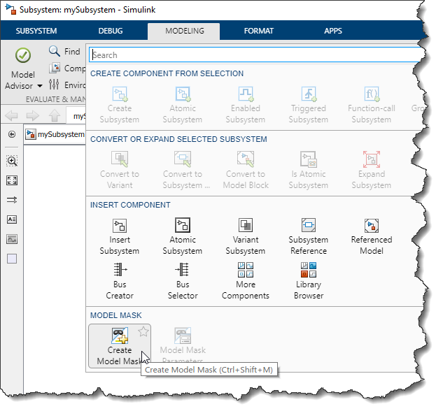 Masking Subsystem Reference