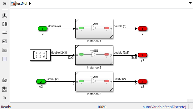 Converting a Subsystem Reference