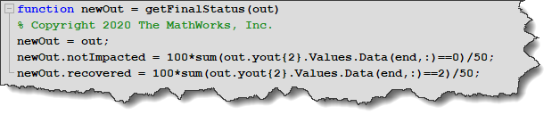 Post Simulation Function