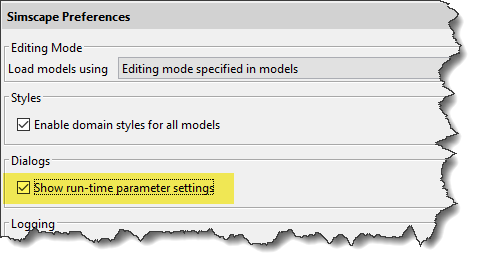 Simscape preferences