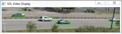 MATLAB car counting display