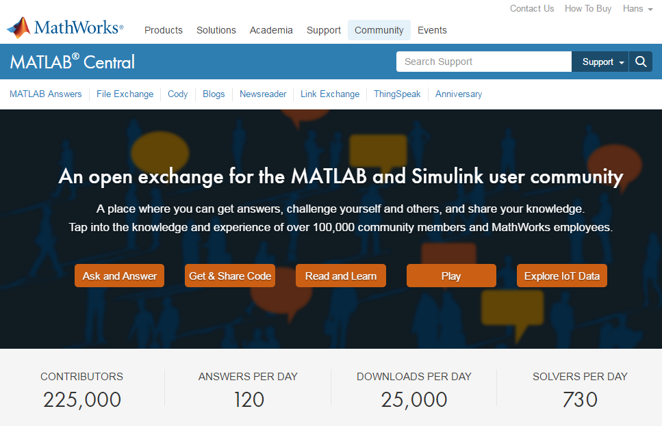 MATLAB Central - ThingSpeak Community