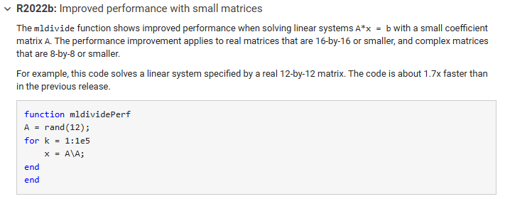 ページ単位の行列処理関数でスピードアップ (2024 年版) » MATLAB ユーザーコミュニティー - MATLAB & Simulink