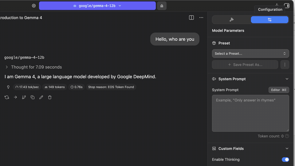 Running local Agentic AI workflows with MATLAB on a 16Gb Macbook Pro with LM Studio and gemma 4
