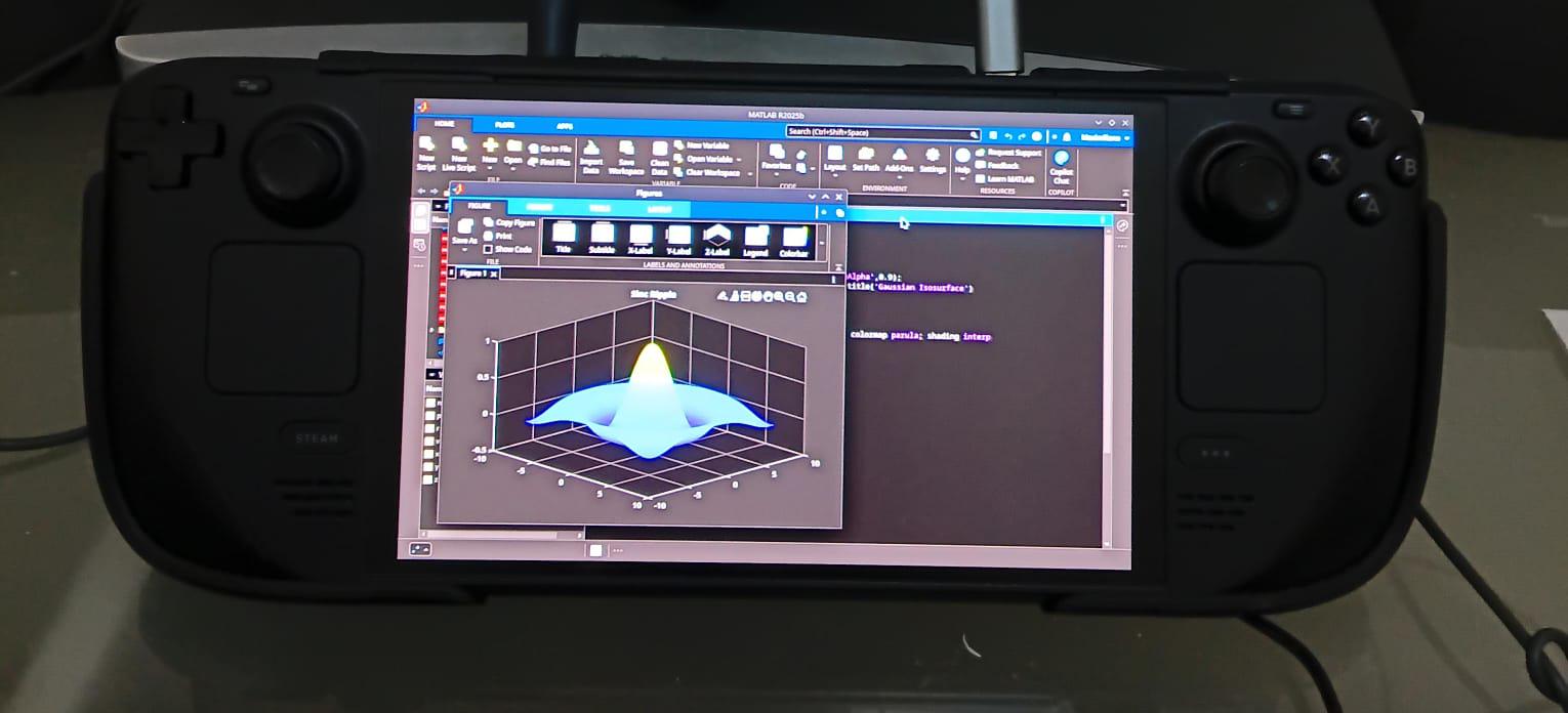 MATLAB on the Steam Deck