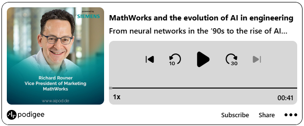 MathWorks and the Evolution of AI in Engineering