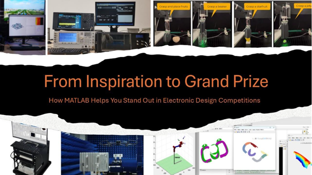 From Inspiration to Grand Prize: How MATLAB Helps You Stand Out in Electronic Design Competitions
