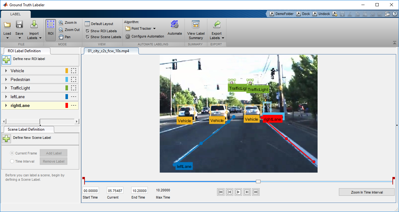 Deep Learning For Automated Driving Part 2 Lane Detection Deep Learning Matlab Simulink